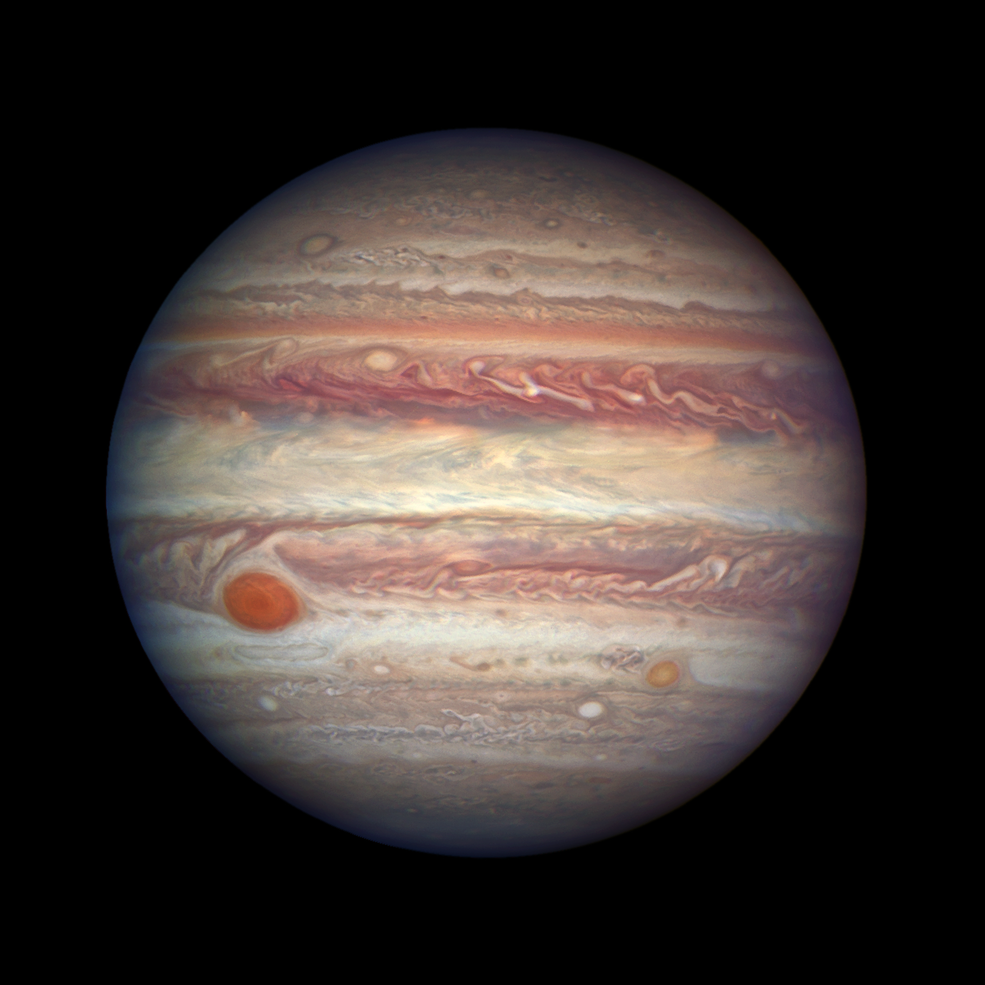 Júpiter, o maior planeta do Sistema Solar (Foto: Divulgação/NASA)