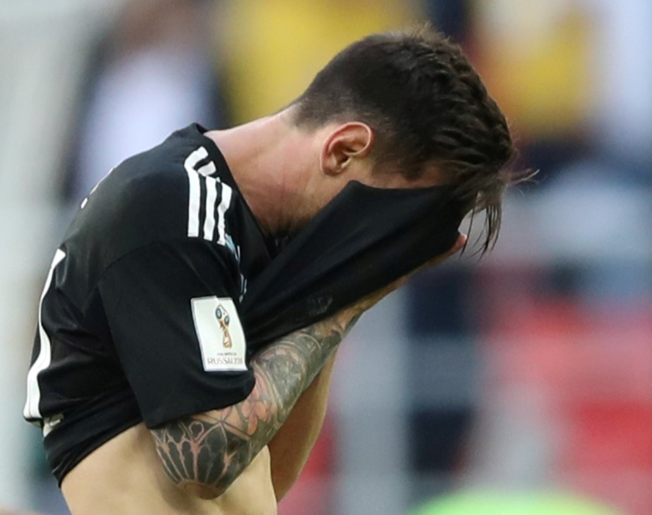 Messi segue confiante na Argentina, mas lamenta falha: 