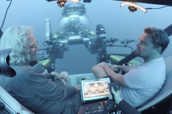 Leonardo DiCaprio e Brett Ratner em Before The Flood  (Foto: Divulgação)