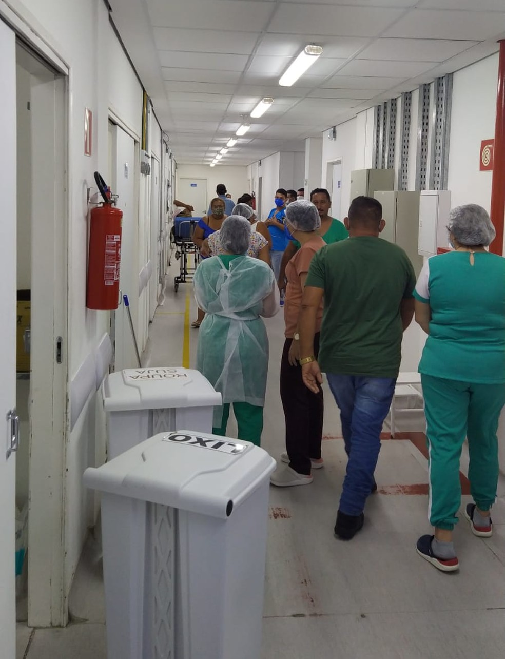 Bandidos armados assaltam pacientes e vigilante de Hospital no interior do RN — Foto: Reprodução
