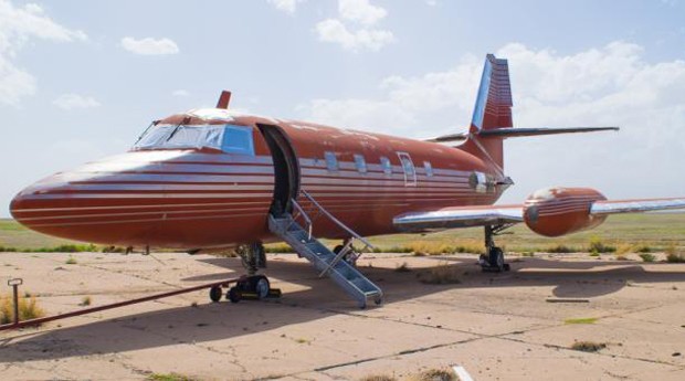 Avião de 1962 pertencia a Elvis Presley (Foto: Divulgação)