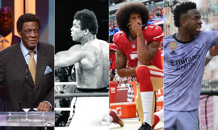 Elgin Baylor, Muhammad Ali e Colin Kaepernick protagonizaram grandes momentos de combate ao racismo no esporte