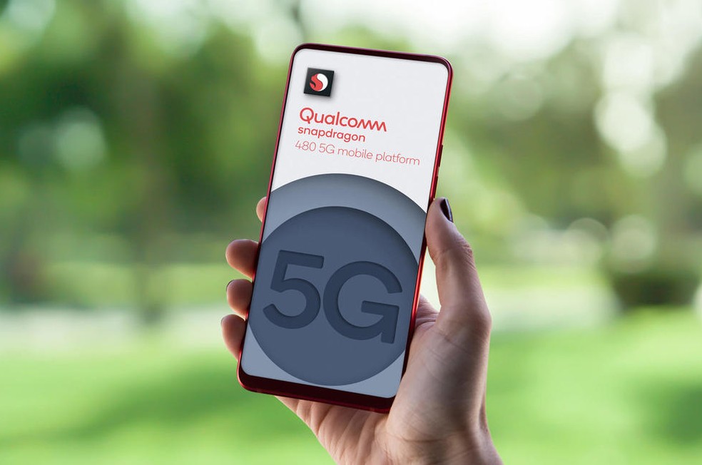 Qualcomm Snapdragon 480 deve levar internet 5G para mais de 3,5 bilhões de pessoas pelo mundo — Foto: Reprodução/Qualcomm