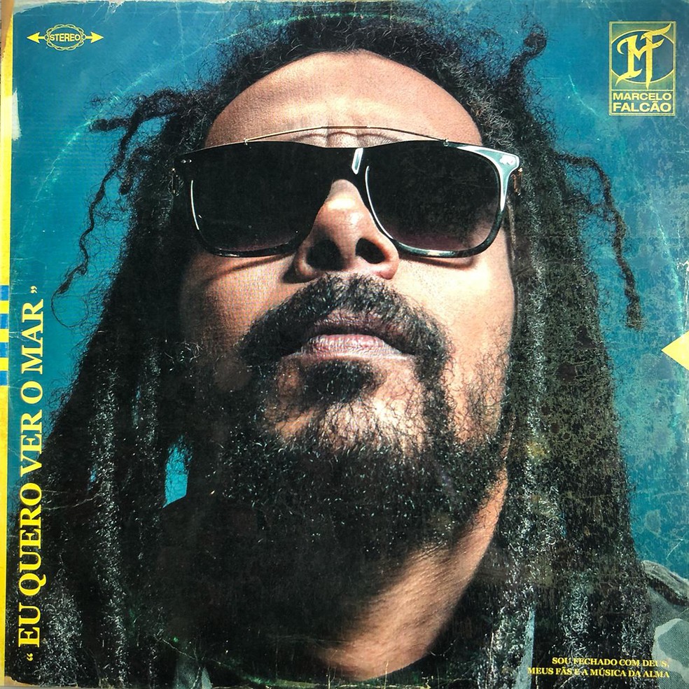 Capa do single 'Eu quero ver o mar', de Marcelo Falcão — Foto: Jacques Dequeker