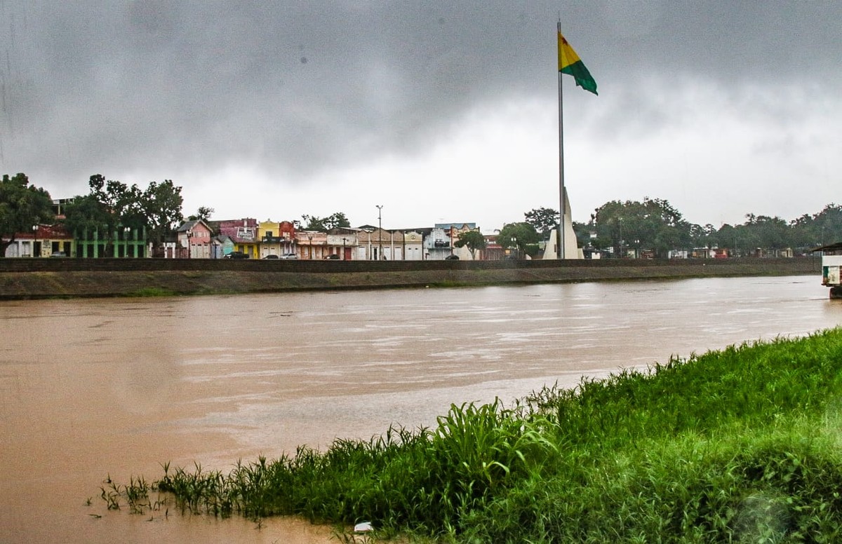 Rio Acre Apresenta Sinais De Vazante Em Rio Branco E Fica Dentro Da Cota Esperada Para O Mês De 