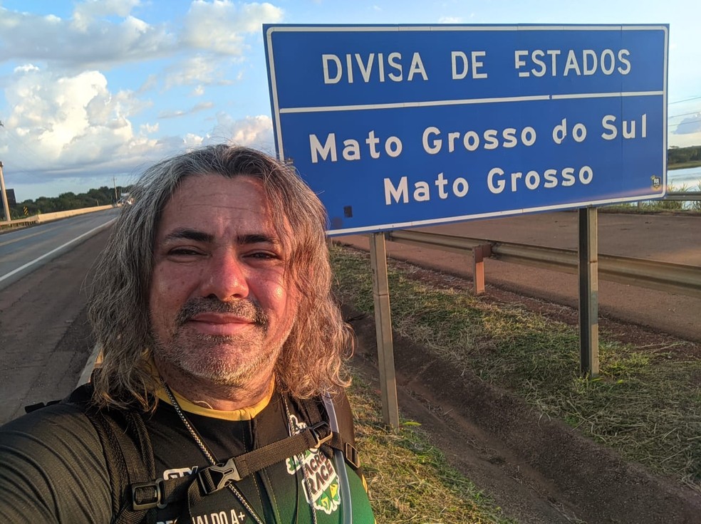 Reginaldo Dantas, ciclista acreano — Foto: Arquivo pessoal/Reginaldo Dantas