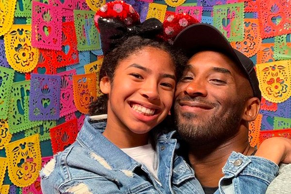 Kobe Bryant com a filha Gigi (Foto: Instagram)