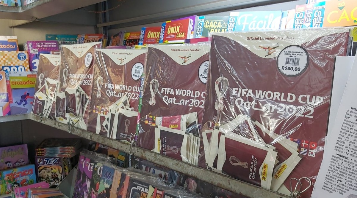 L’album d’autocollants WK devient « fièvre » dans les premiers jours de vente à Uberlândia |  triangle minier