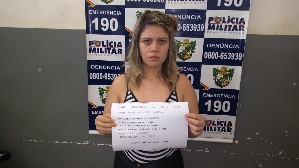 Luciana Abreu da Silva, de 21 anos. â Foto: PM-MT