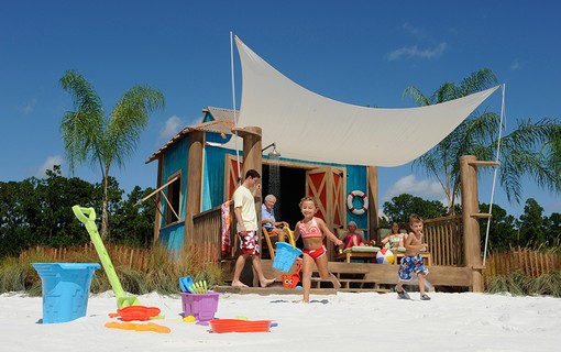 Há 20 cabanas privadas para aluguel na Castaway Cay para uma experiência mais exclusiva