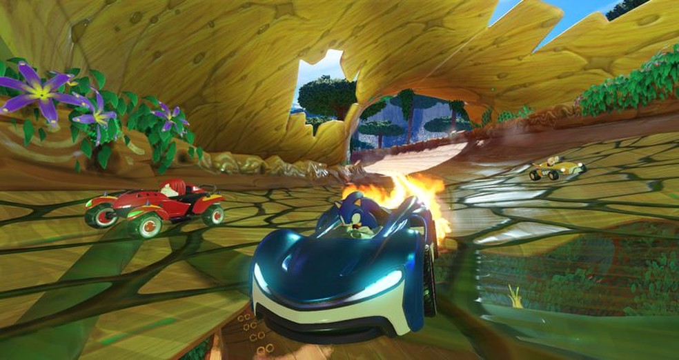 'Team Sonic Racing' é novo game de corrida do mascote da Sega (Foto: Divulgação/Sega)