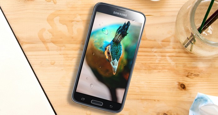 Galaxy S5 Duos oferece um display com qualidade em Full HD (Foto: Divulgação/Samsung)