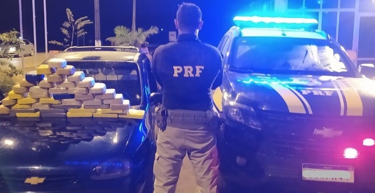 Em Rio Branco, PRF-AC apreende mais de 43 quilos de cocaína durante abordagem na BR-364