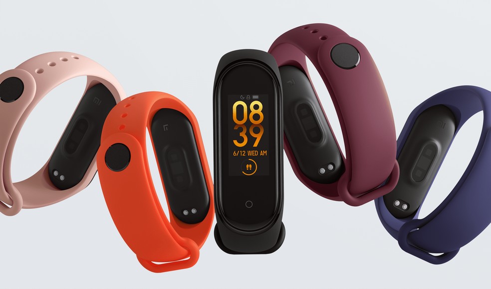 Sucessora da Mi Band 4 (foto) será lançada até o fim do ano — Foto: Divulgação/Xiaomi