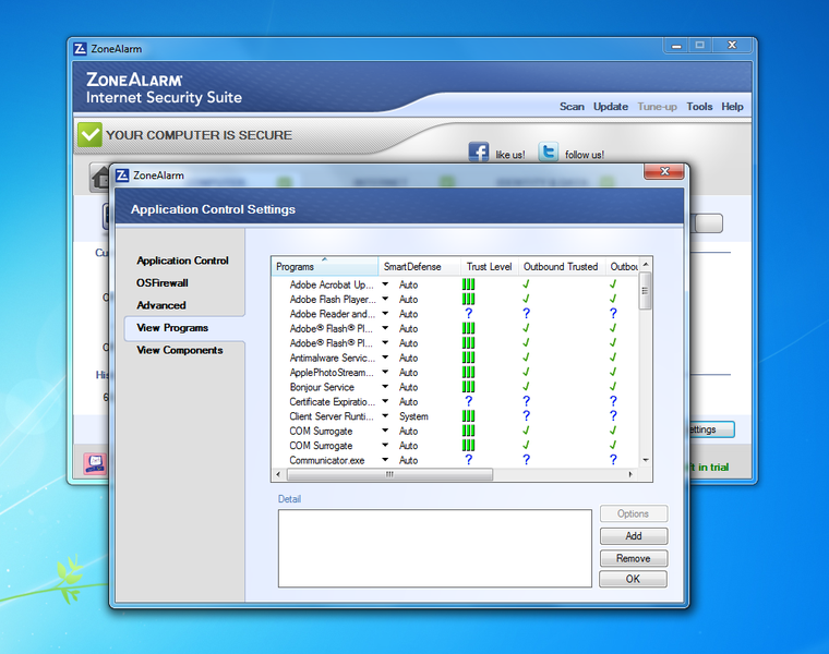 download zonealarm security suite 8