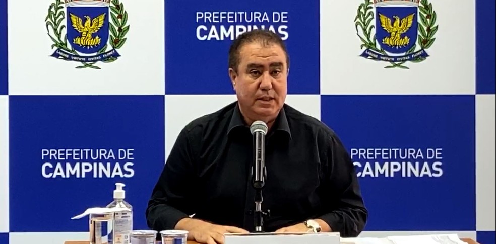 Prefeito de Campinas, Jonas Donizette — Foto: Reprodução/Facebook