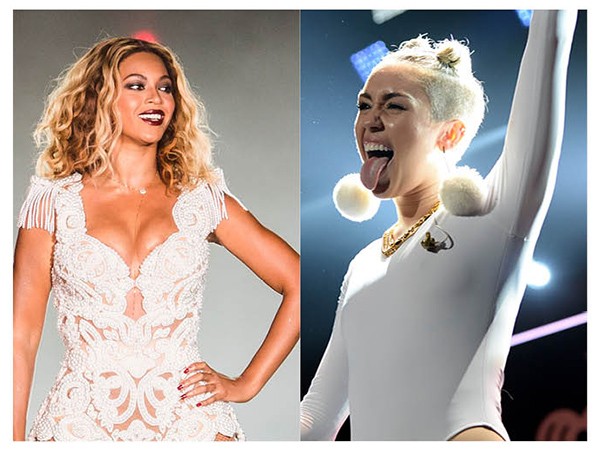 Beyoncé e Miley Cyrus (Foto: Getty Images)