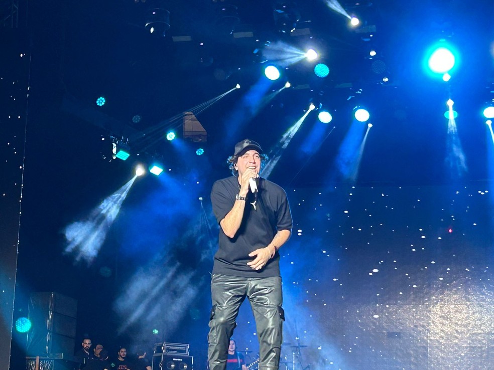 Nattan, no Buteco do Gusttavo Lima, em Manaus. — Foto: g1 AM