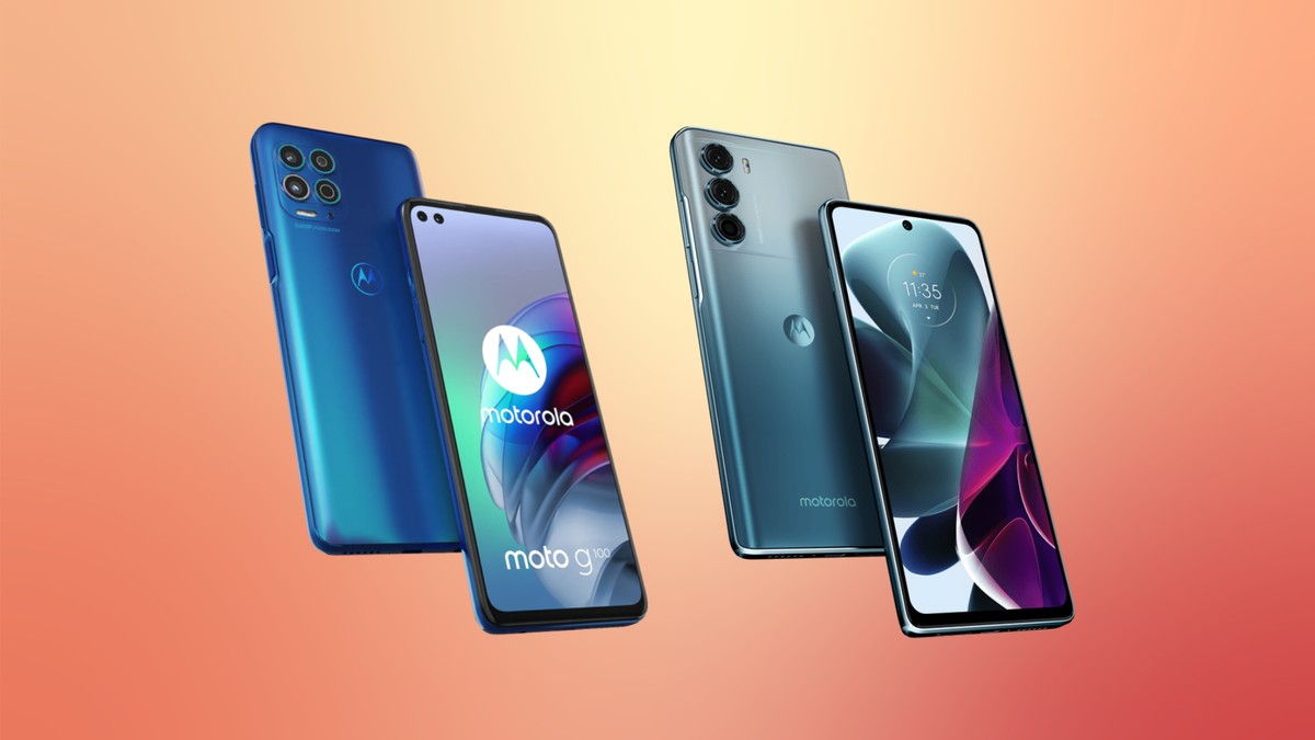 Moto G100 vs Moto G200: compare preço e ficha técnica