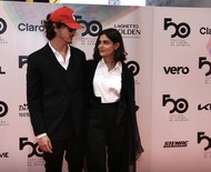 Julia Dalavia assume namoro com João Vithor Oliveira no Festival de Cinema de Gramado