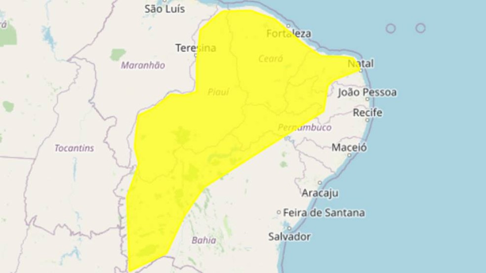 Inmet Emite Alerta Amarelo De Chuvas Intensas Para 98 Cidades Da Paraiba Paraiba G1