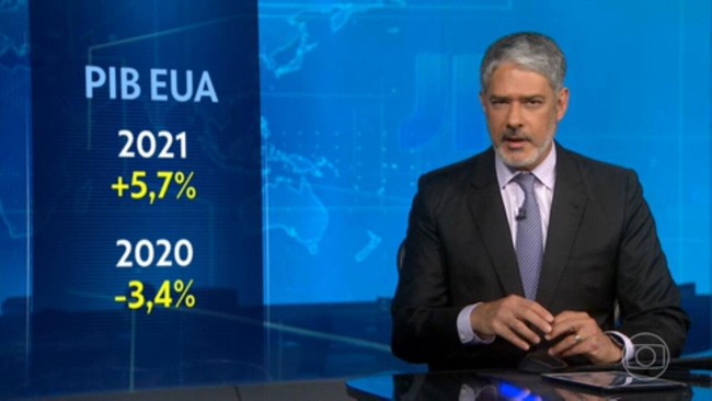 Economia dos EUA cresce 5,7%