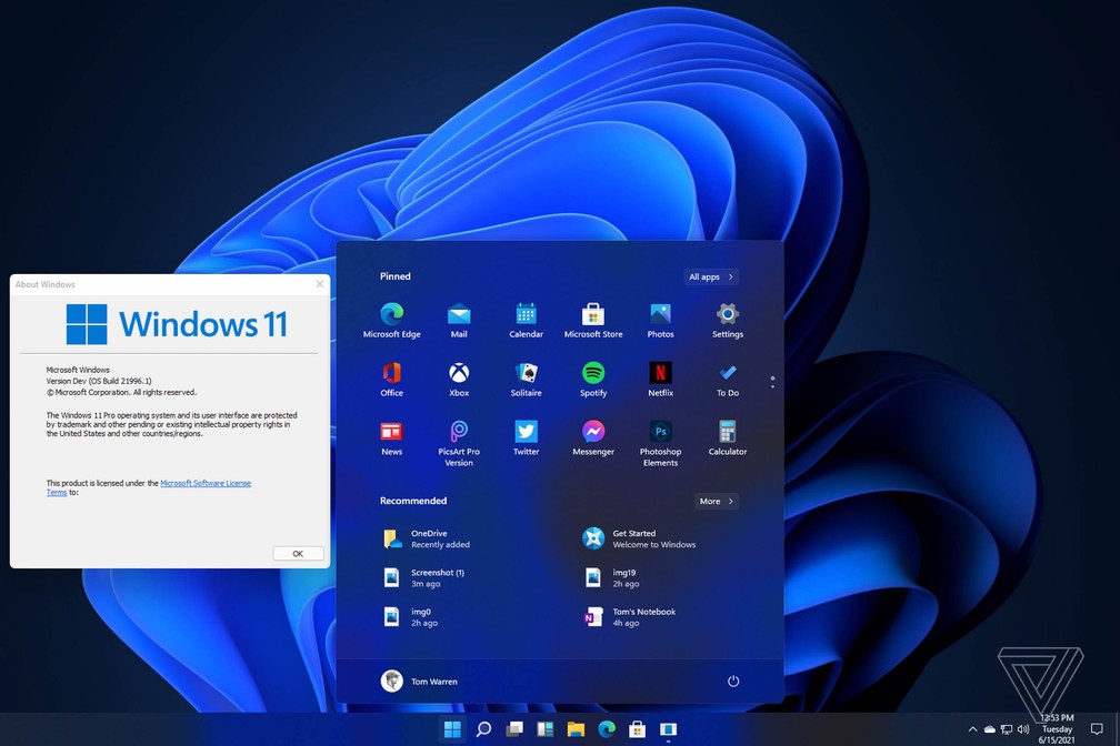 Windows 11 tem supostas imagens vazadas na Internet; confira — Foto: Reprodução/Baidu