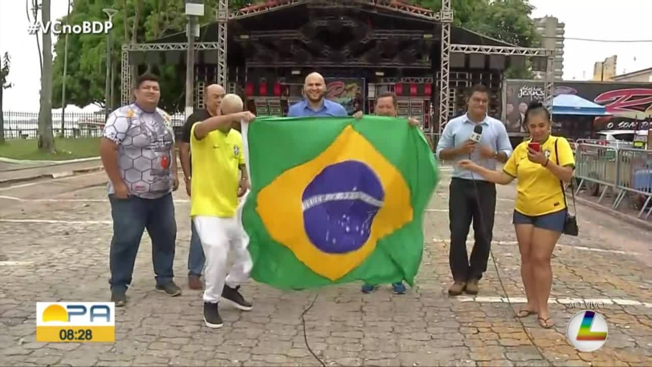MC Dourado e Aparelhagem Rubi são atrações no Ver-o-Peso durante jogo do Brasil