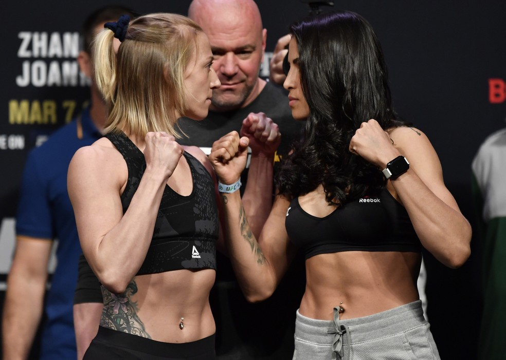 Emily Whitmire x Polyana Viana — Foto: Jeff Bottari/Getty Images