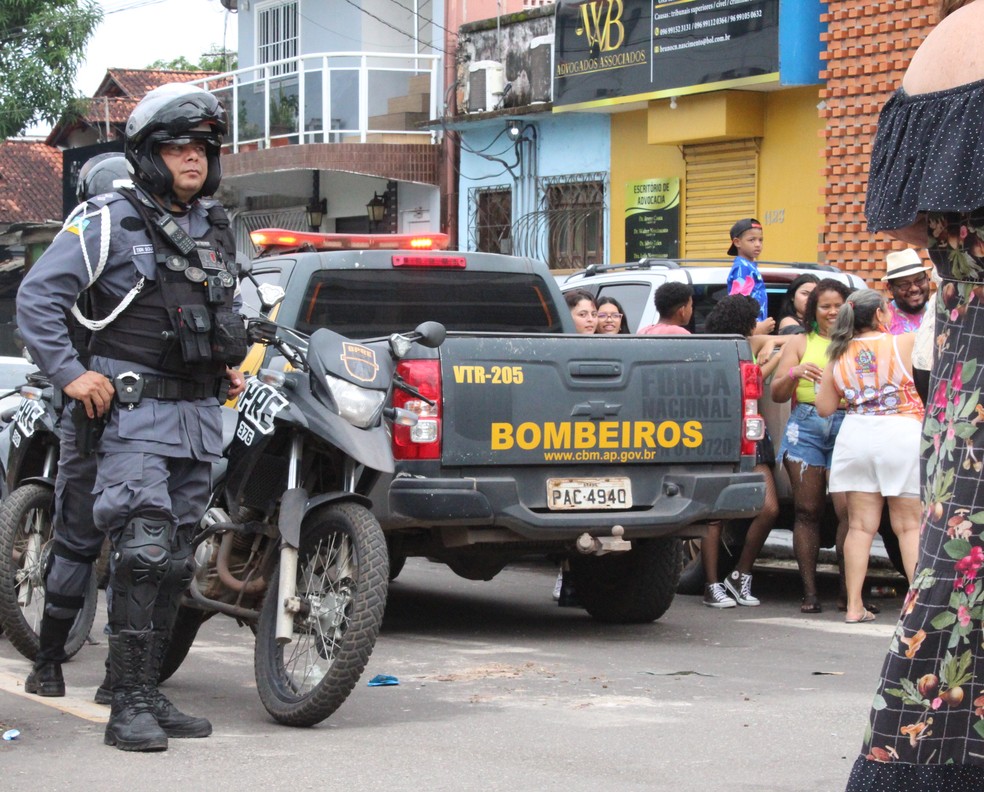 Forças de segurança estiveram em peso durante a programação — Foto: José Lima 