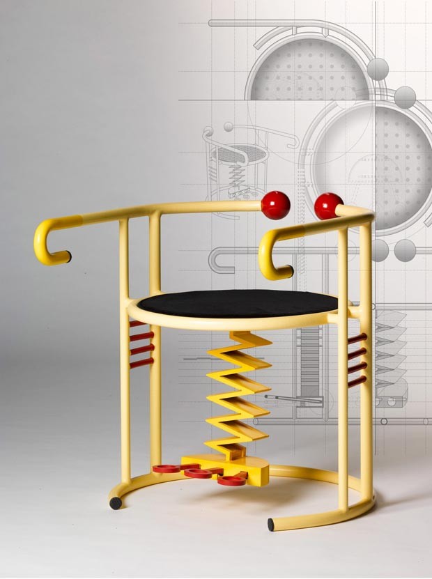 Designer cria cadeiras para “corpos inquietos” (Foto: Reprodução)