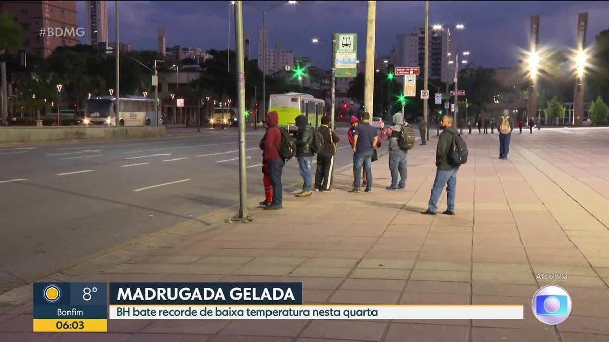 Belo Horizonte Tem Dia Mais Frio Do Ano E Temperatura Mais Baixa Para O Mês De Maio Desde 1961