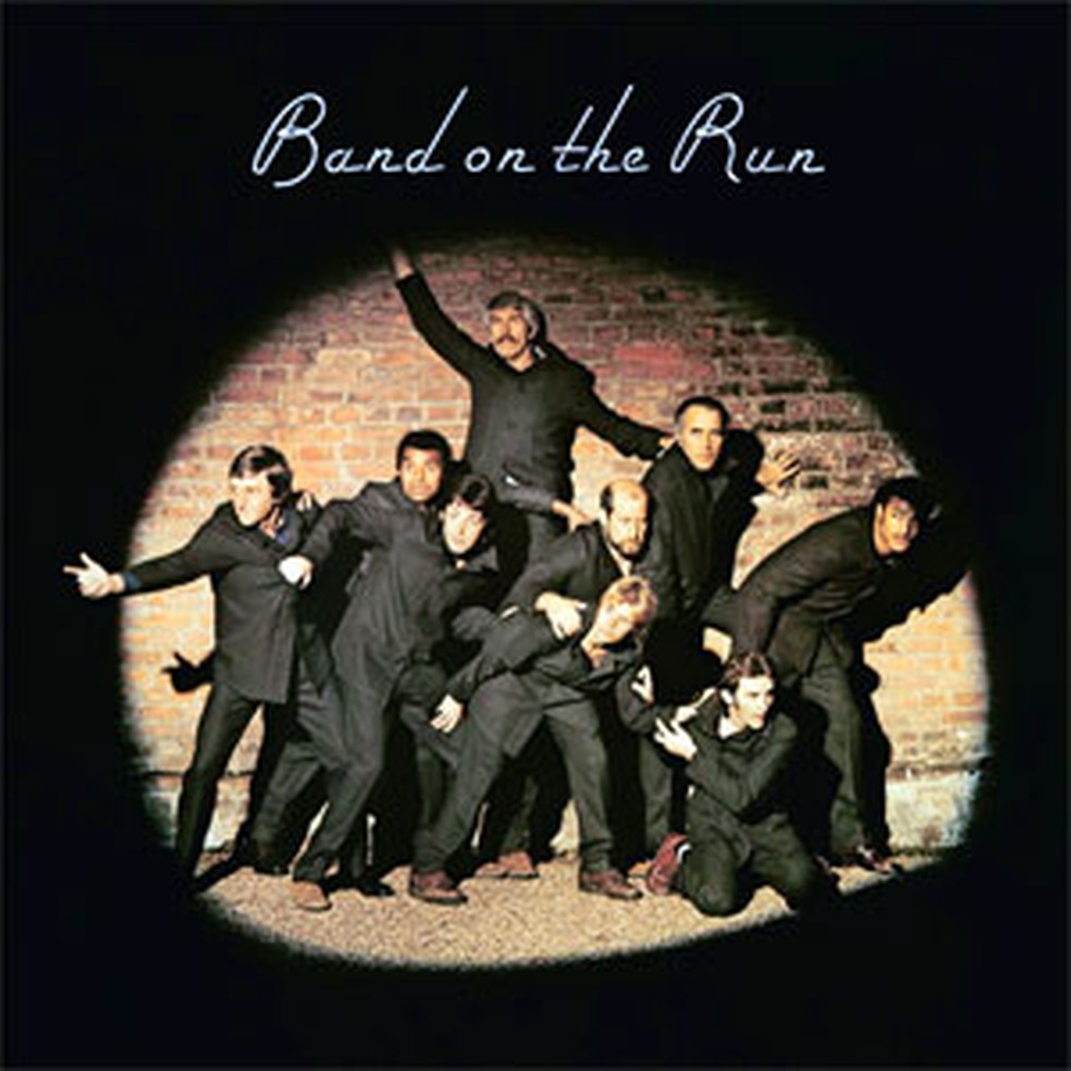 Capa de 'Band on the run', de 1973 — Foto: Reprodução