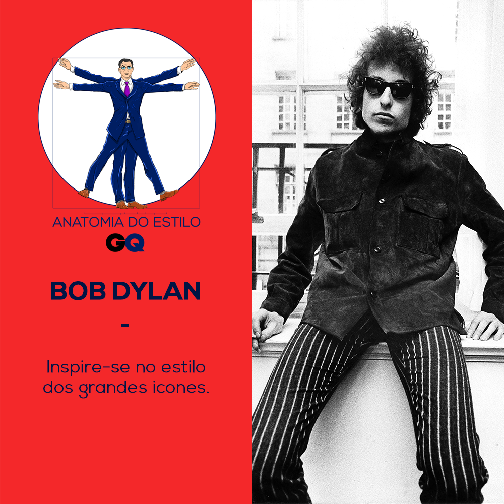 Anatomia do estilo: Bob Dylan ensina como usar um Ray-Ban Wayfarer - GQ |  Moda masculina
