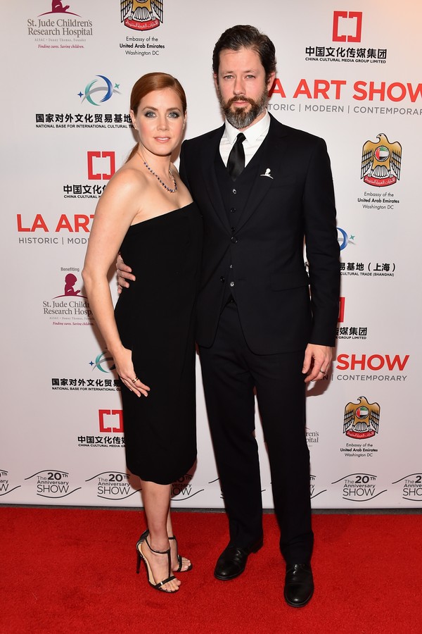 A atriz Amy Adams e seu marido, Darren Le Gallo (Foto: Getty Images)