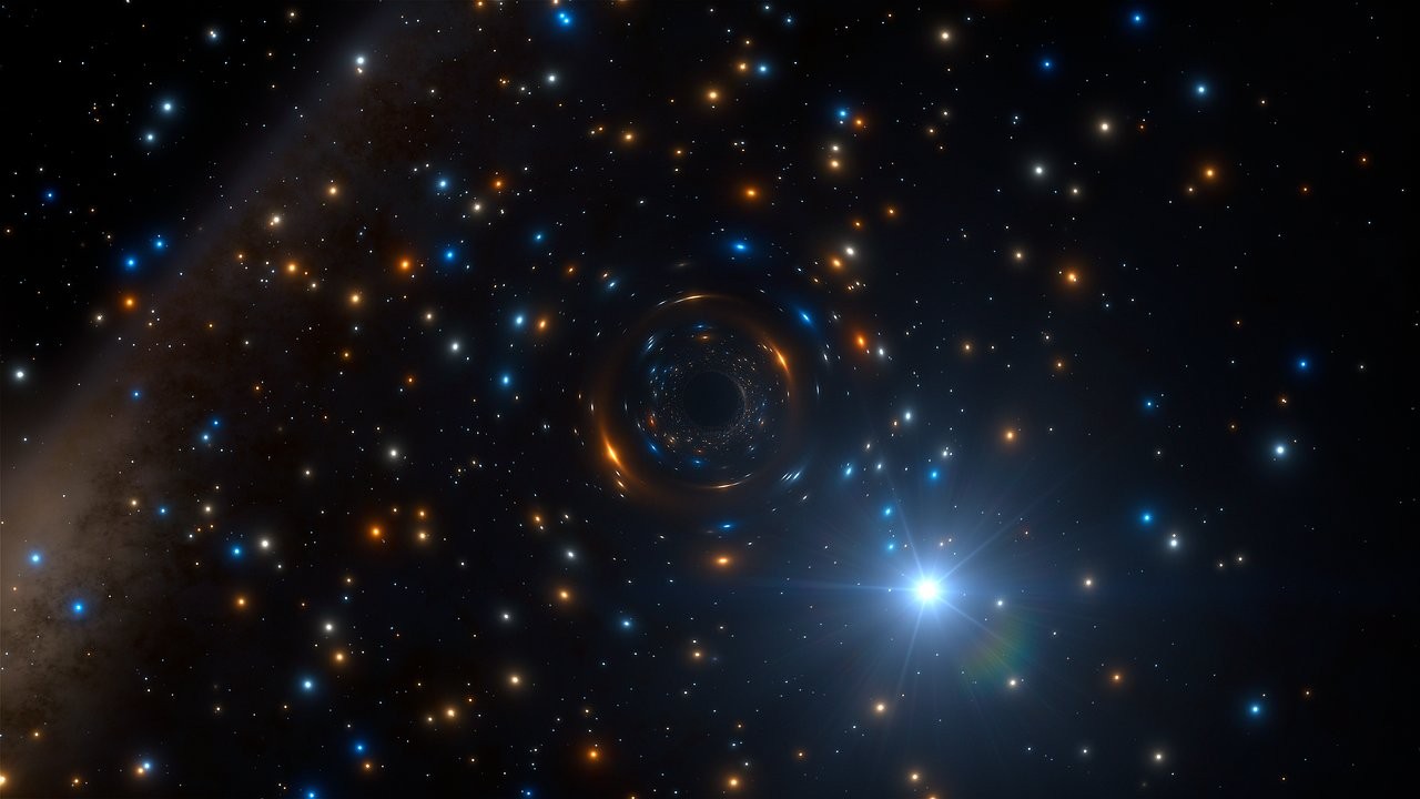  Estrela no aglomerado NGC 3201 (Foto: Divulgação/ESO)