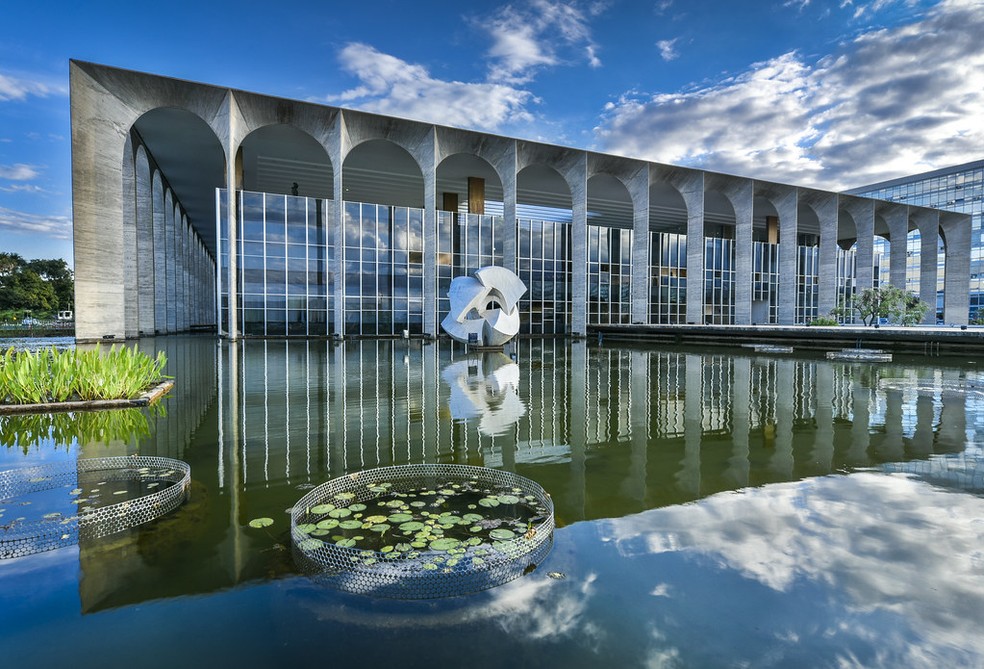 Palácio do Itamaraty em Brasília — Foto: Divulgação Governo Federal
