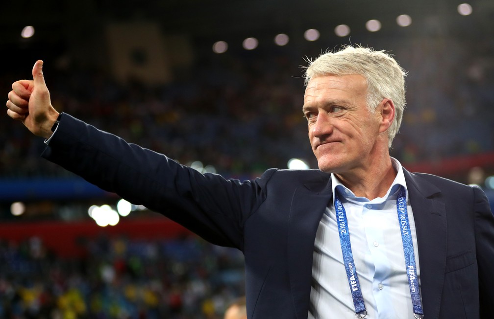 Deschamps pode entrar para seleto grupo de vencedores da Copa como jogador e tÃ©cnico (Foto: Lars Baron - FIFA via Getty Images)