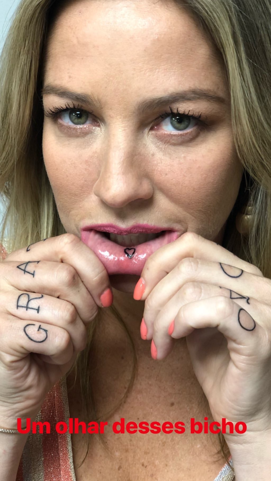 Luana Piovani mostra novas tatuagens (Foto: Instagram Luana Piovani/ Reprodução)