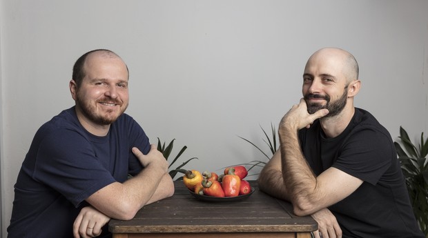 Eduardo del Giglio e Renan Mendes, cofundadores da startup Caju (Foto: Divulgação)