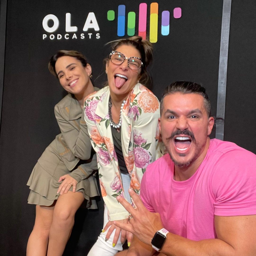 Wanessa Camargo com Priscila Fantin e Bruno Lopes (Foto: Reprodução Instagram)