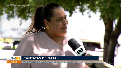 Cantatas de Natal: programação em Luzimangues começa neste sábado (16) a partir das 16h