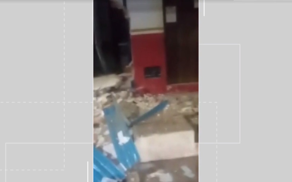 Explosão ocorreu na cidade de Itanagra, na madrugada de quinta-feira (28) — Foto: Reprodução/Redes Sociais