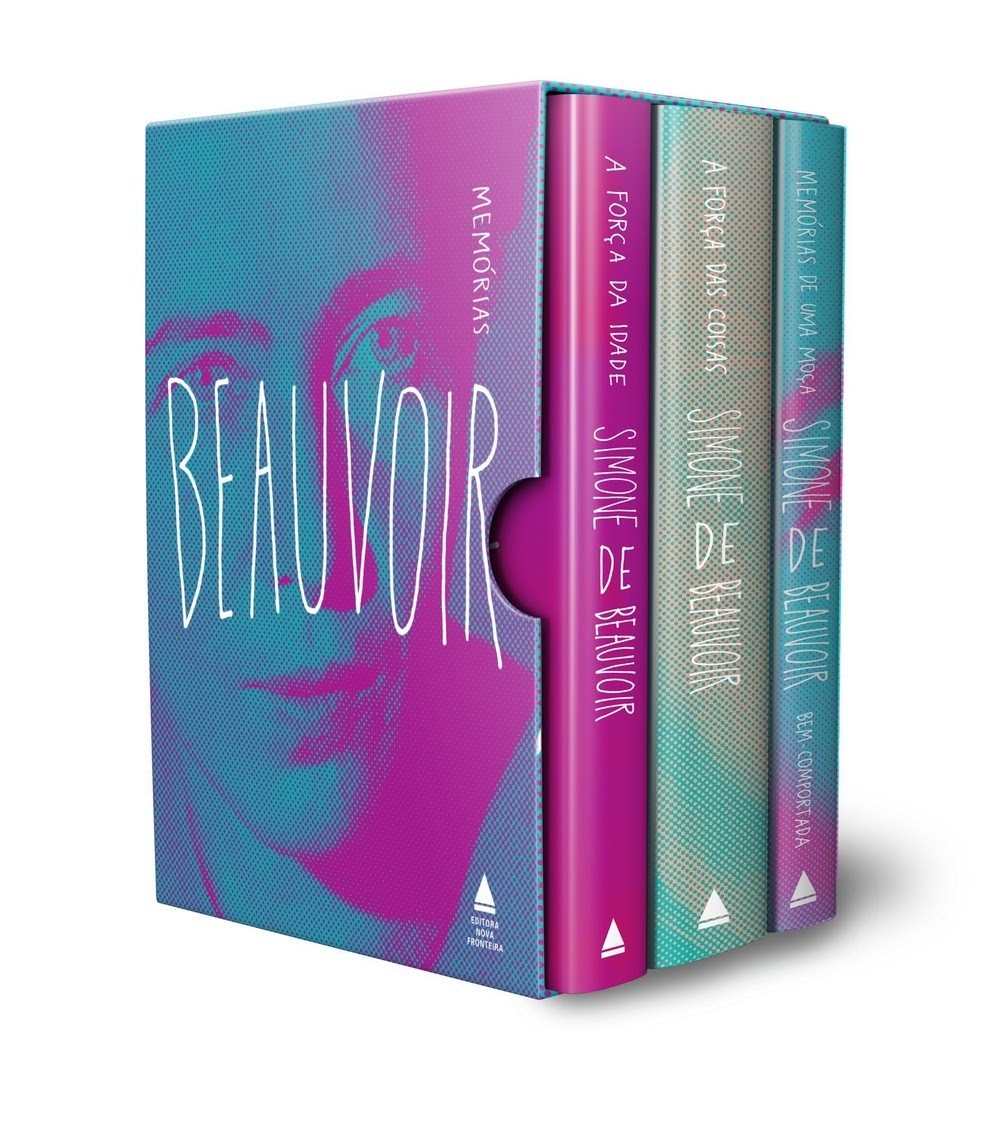 Box Memórias de Simone de Beauvoir traz três livros  (Foto: Divulgação/Amazon)