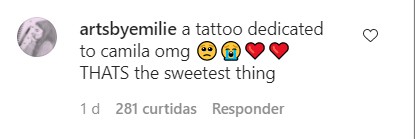 Fãs acreditam que Shawn Mendes pode ter feito uma tatuagem para homenagear Camila Cabello (Foto: Reprodução / Instagram)