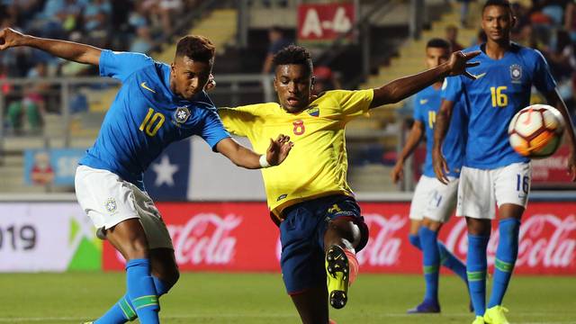 Rodrygo nÃ£o se destacou em duelo contra o Equador