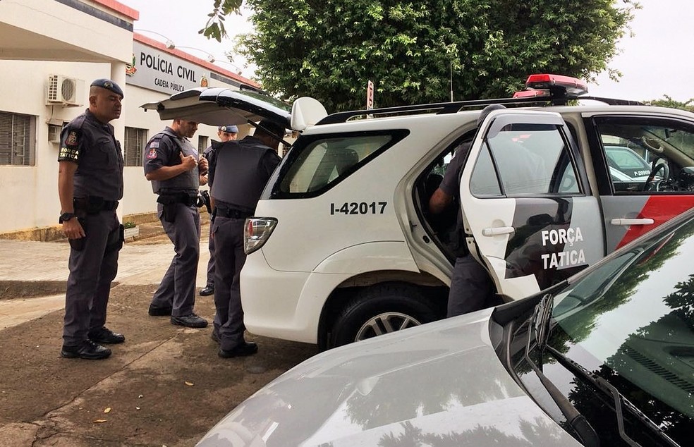 Homicídio foi em Presidente Venceslau e um homem foi preso em flagrante (Foto: Amanda Monteiro/Portal Bueno)
