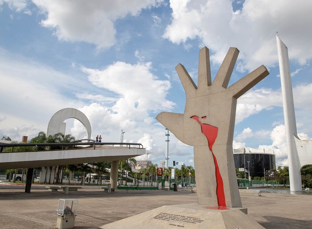 O Memorial da América Latina também é uma criação do arquiteto Oscar Niemeyer (Foto: Flickr / Luis Blanco / Creative Commons)