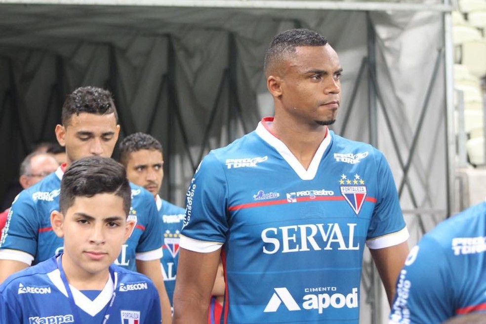 Edimar defendeu o Fortaleza em 2017 â Foto: DivulgaÃ§Ã£o/Fortaleza