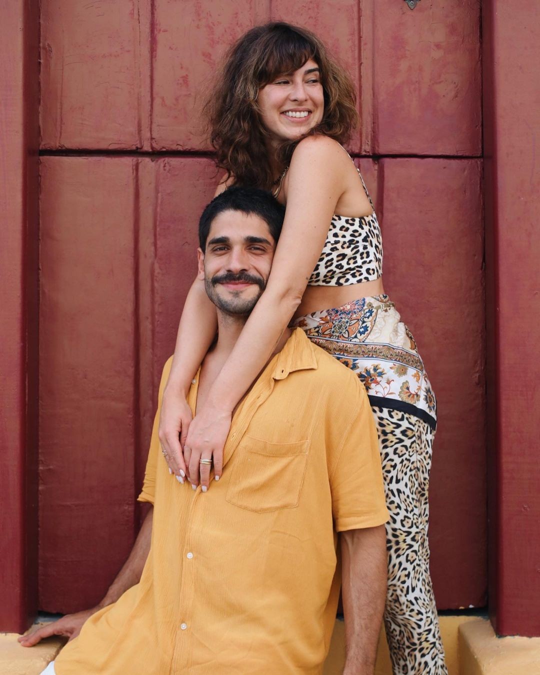 Fernanda Paes Leme e Victor Sampaio (Foto: Reprodução/Instagram)